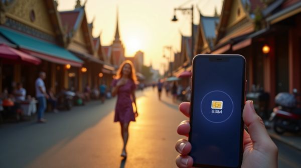 Pourquoi choisir une eSIM pour votre voyage en Thaïlande ?